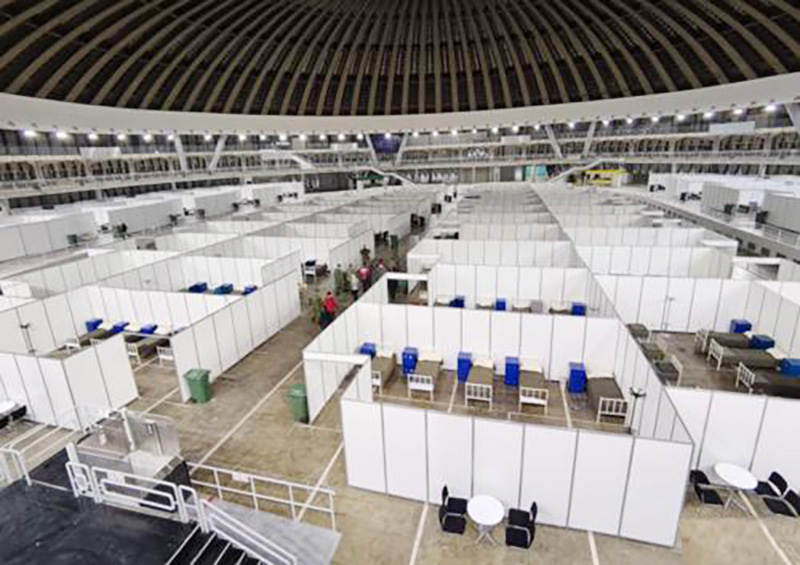 POLYROCKS started a PP honeycomb board ��anti-epidemic journey��to help the completion of foreign makeshift hospitals.